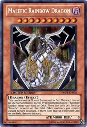 Malefic Rainbow Dragon [YMP1-EN005] Secret Rare - Yu-Gi-Oh! - Card Brawlers | Quebec | Canada |