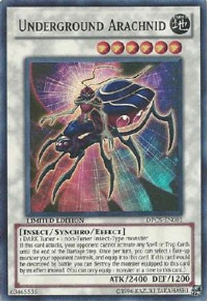 Underground Arachnid [DPC5-EN001] Super Rare - Yu-Gi-Oh! - Card Brawlers | Quebec | Canada |