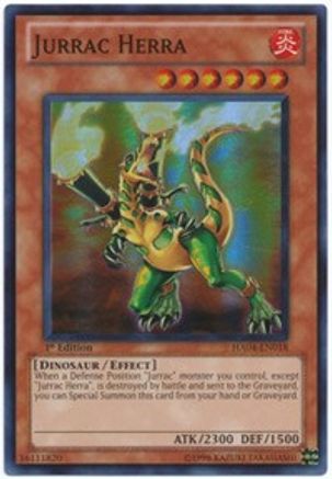 Jurrac Herra [HA04-EN018] Super Rare - Yu-Gi-Oh! - Card Brawlers | Quebec | Canada |