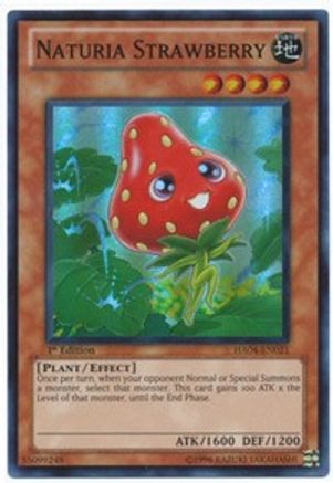 Naturia Strawberry [HA04-EN021] Super Rare - Yu-Gi-Oh! - Card Brawlers | Quebec | Canada |