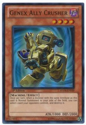 Genex Ally Crusher [HA04-EN039] Super Rare - Yu-Gi-Oh! - Card Brawlers | Quebec | Canada |