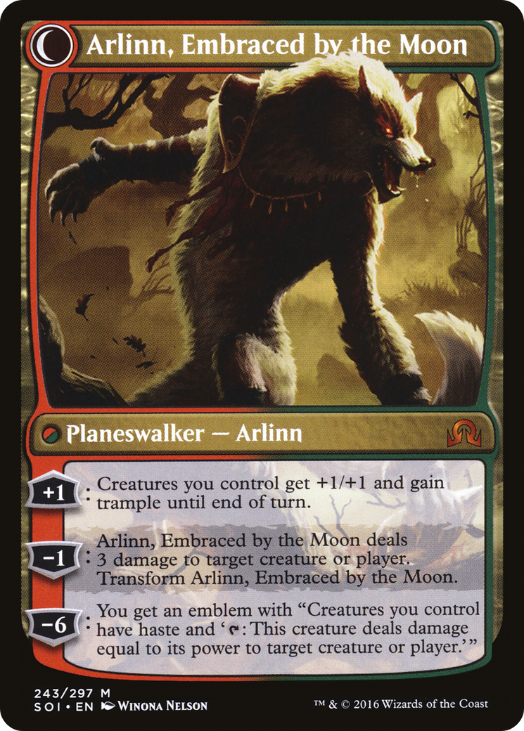 Arlinn Kord // Arlinn, Embraced by the Moon [Secret Lair: From Cute to Brute] - Magic: The Gathering - Card Brawlers | Quebec | Canada |