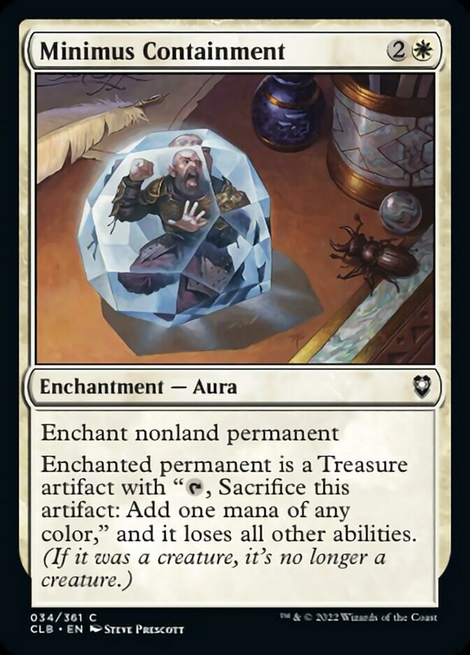 Minimus Containment [Commander Legends: Battle for Baldur's Gate] - Magic: The Gathering - Card Brawlers | Quebec | Canada |