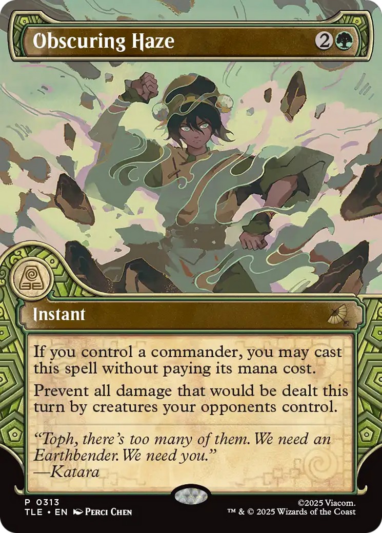 Obscuring Haze (Showcase) [Avatar: The Last Airbender: Eternal-Legal] - Magic: The Gathering - Card Brawlers | Quebec | Canada |