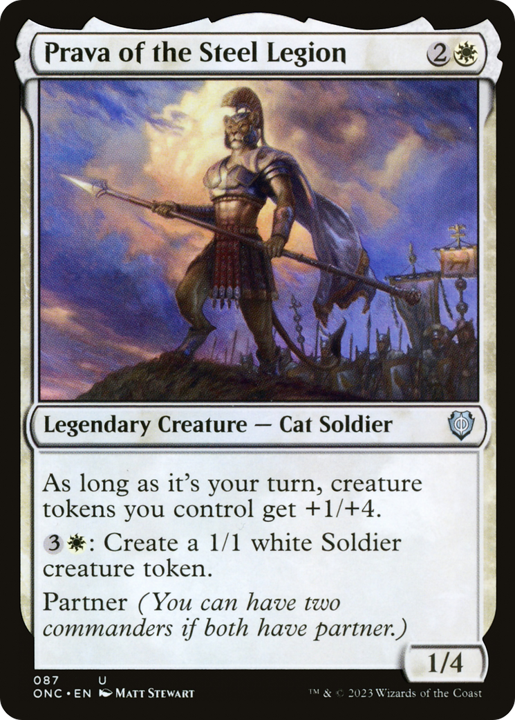 Prava of the Steel Legion [Phyrexia: All Will Be One Commander] - Magic: The Gathering - Card Brawlers | Quebec | Canada |
