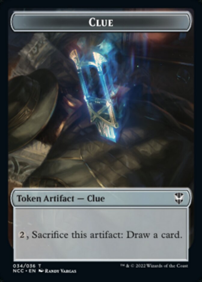 Clue // Elephant Double-Sided Token [Streets of New Capenna Commander Tokens] - Magic: The Gathering - Card Brawlers | Quebec | Canada |