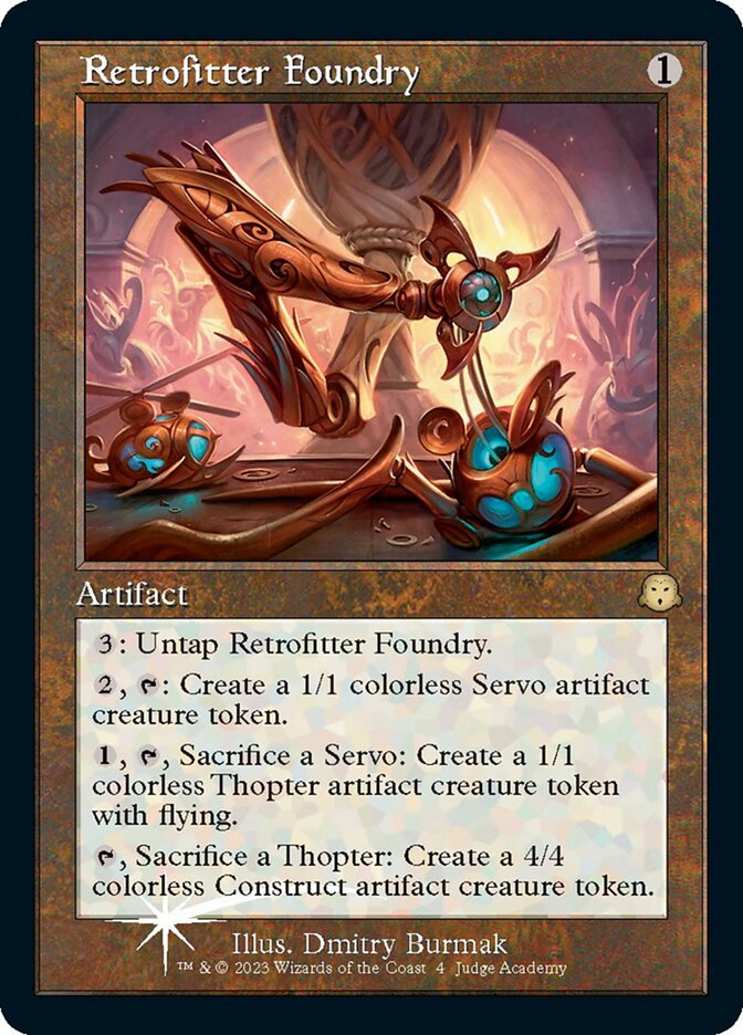 Retrofitter Foundry (Retro) [Judge Gift Cards 2023] - Magic: The Gathering - Card Brawlers | Quebec | Canada |
