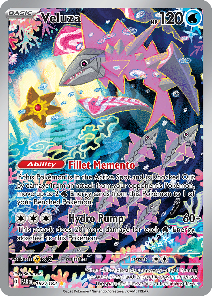 Veluza (192/182) [Scarlet & Violet: Paradox Rift] - Pokémon - Card Brawlers | Quebec | Canada |