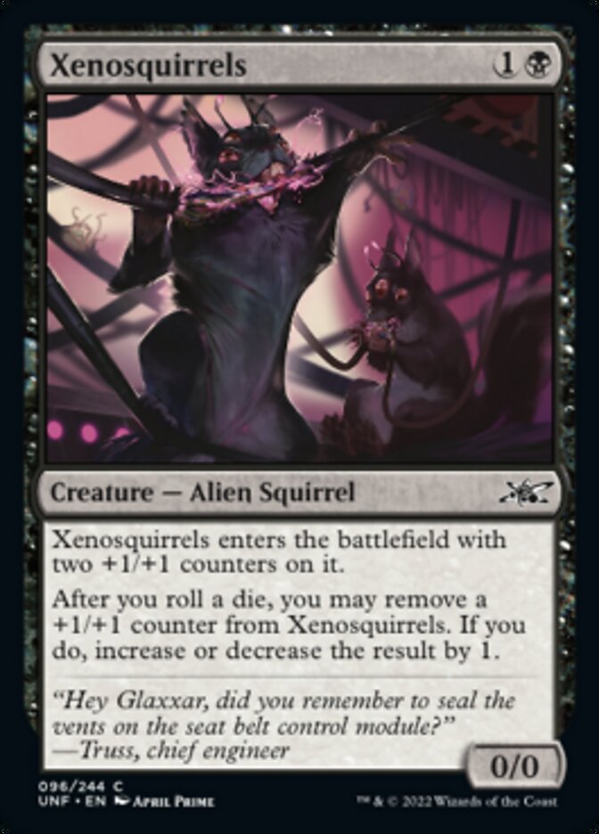 Xenosquirrels [Unfinity] - Magic: The Gathering - Card Brawlers | Quebec | Canada |