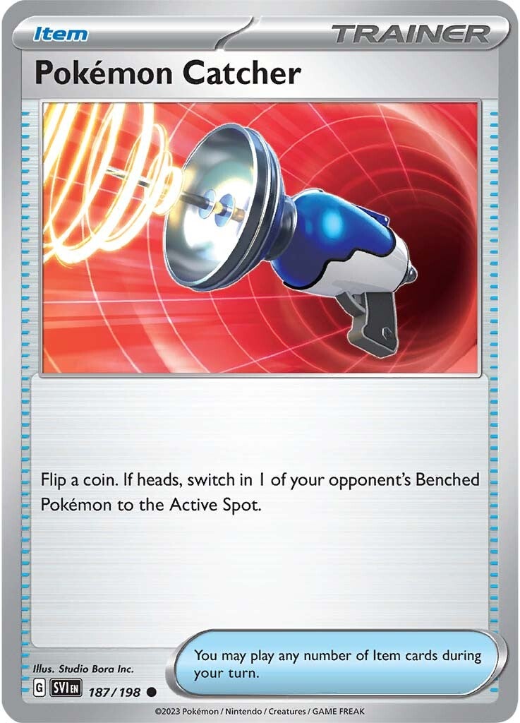 Pokemon Catcher (187/198) [Scarlet & Violet: Base Set] - Pokémon - Card Brawlers | Quebec | Canada |