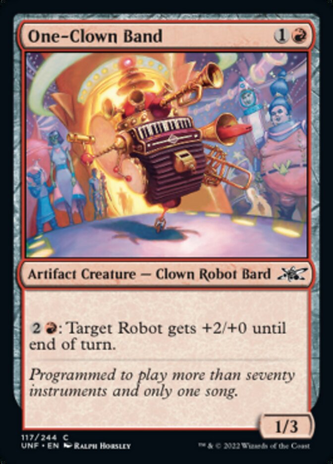 One-Clown Band [Unfinity] - Magic: The Gathering - Card Brawlers | Quebec | Canada |