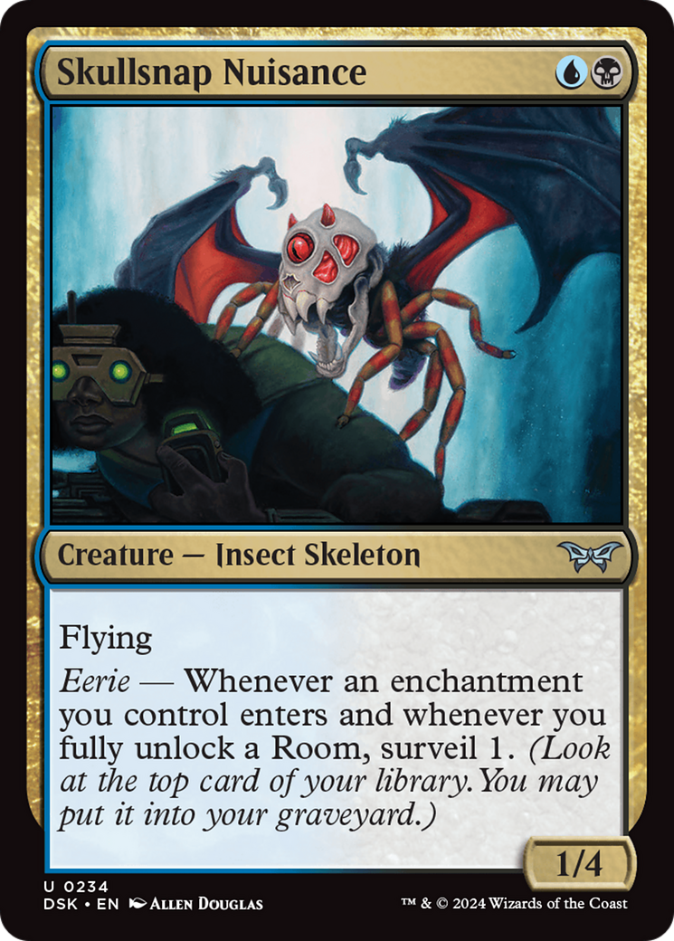 Skullsnap Nuisance [Duskmourn: House of Horror] - Magic: The Gathering - Card Brawlers | Quebec | Canada |