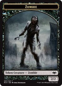 Zombie (007) // Spider (014) Double-Sided Token [Modern Horizons Tokens] - Magic: The Gathering - Card Brawlers | Quebec | Canada |