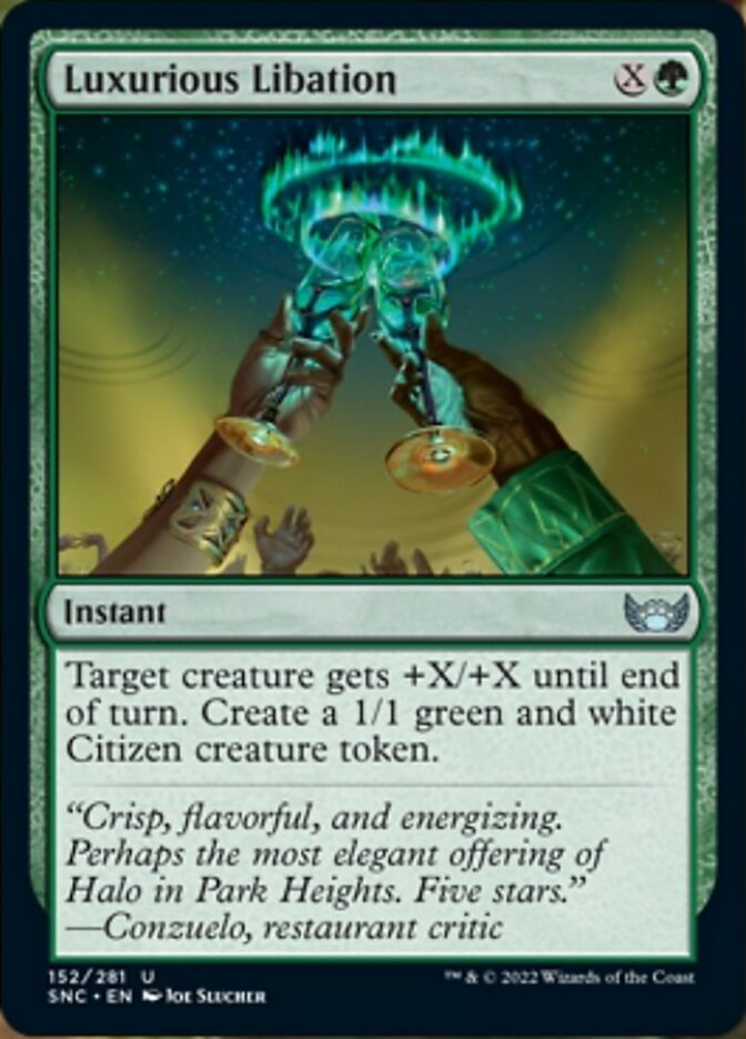 Luxurious Libation [Streets of New Capenna] - Magic: The Gathering - Card Brawlers | Quebec | Canada |