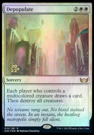 Depopulate [Streets of New Capenna Prerelease Promos] - Magic: The Gathering - Card Brawlers | Quebec | Canada |