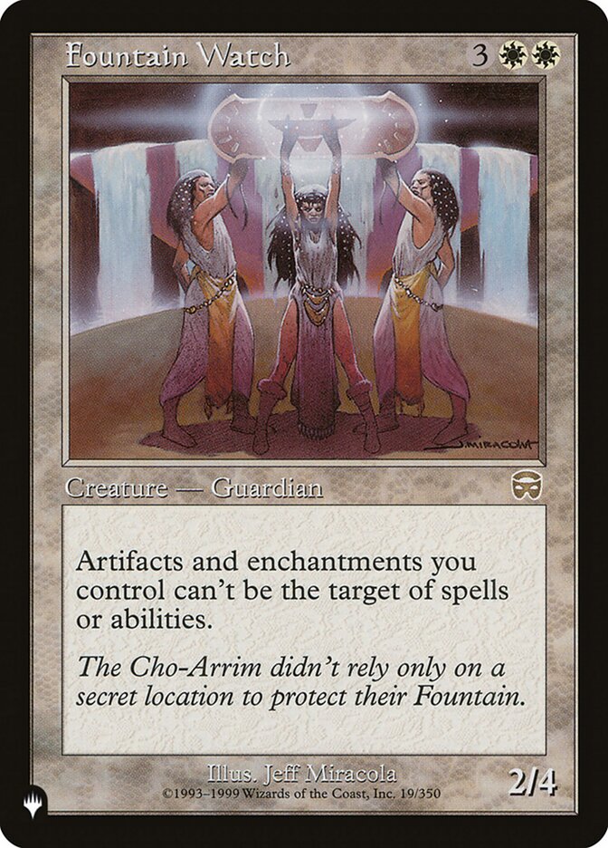 Fountain Watch [The List] - Magic: The Gathering - Card Brawlers | Quebec | Canada |