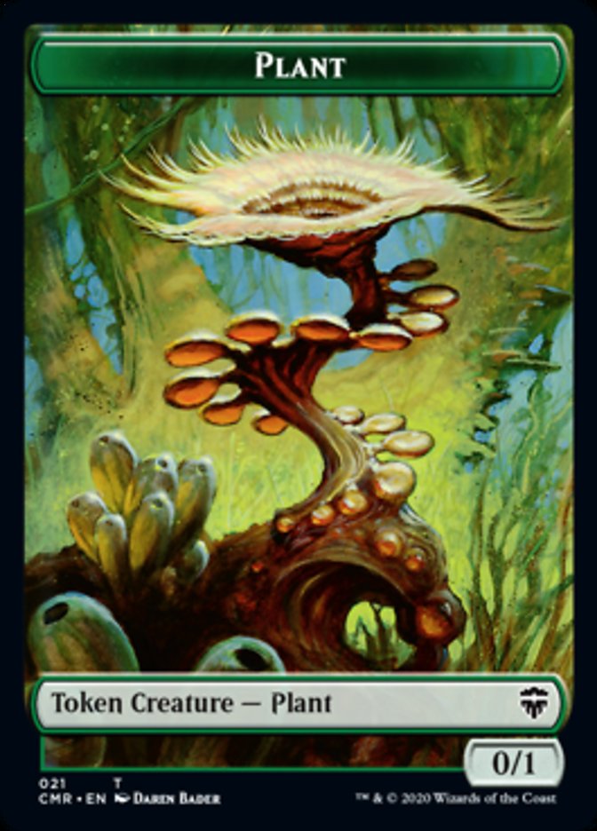 Illusion // Plant Double-Sided Token [Commander Legends Tokens] - Magic: The Gathering - Card Brawlers | Quebec | Canada |