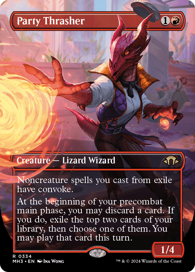 Party Thrasher (Borderless) [Modern Horizons 3] - Magic: The Gathering - Card Brawlers | Quebec | Canada |