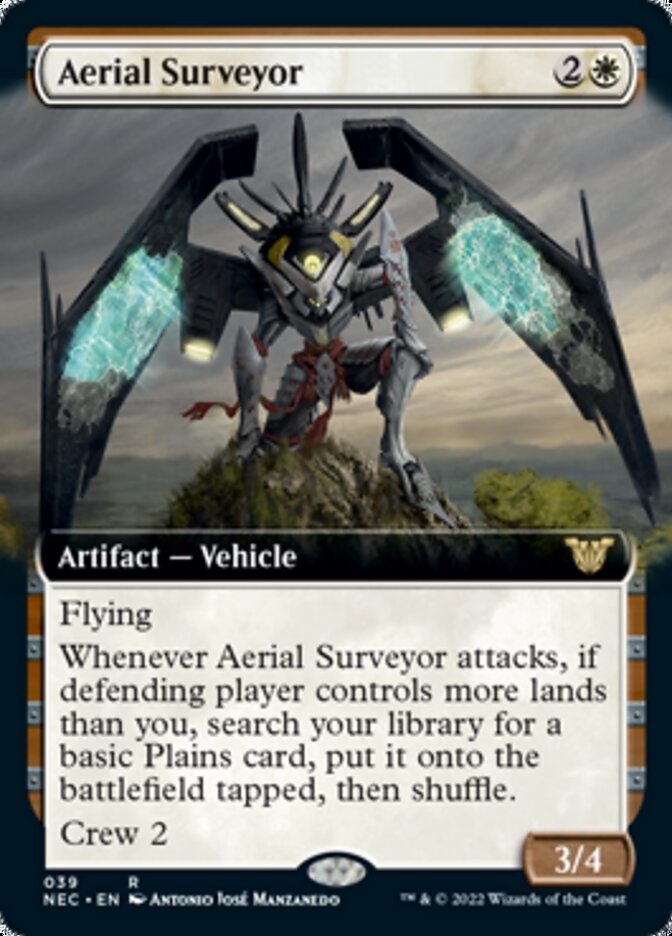 Aerial Surveyor (Extended Art) [Kamigawa: Neon Dynasty Commander] - Magic: The Gathering - Card Brawlers | Quebec | Canada |