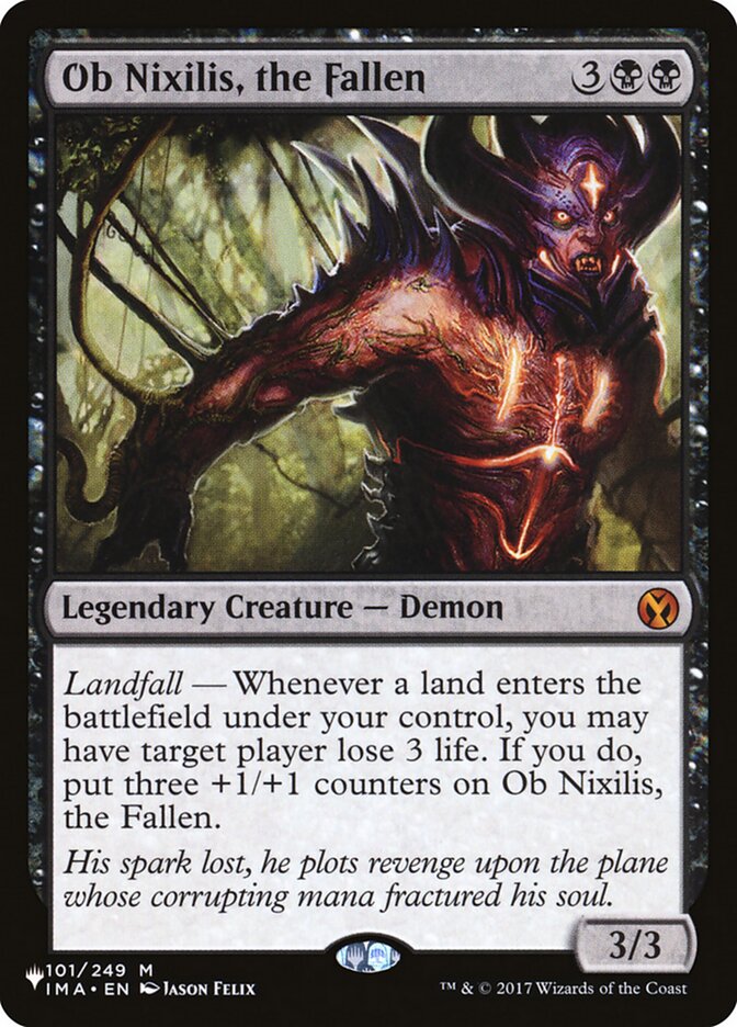 Ob Nixilis, the Fallen [The List] - Magic: The Gathering - Card Brawlers | Quebec | Canada |