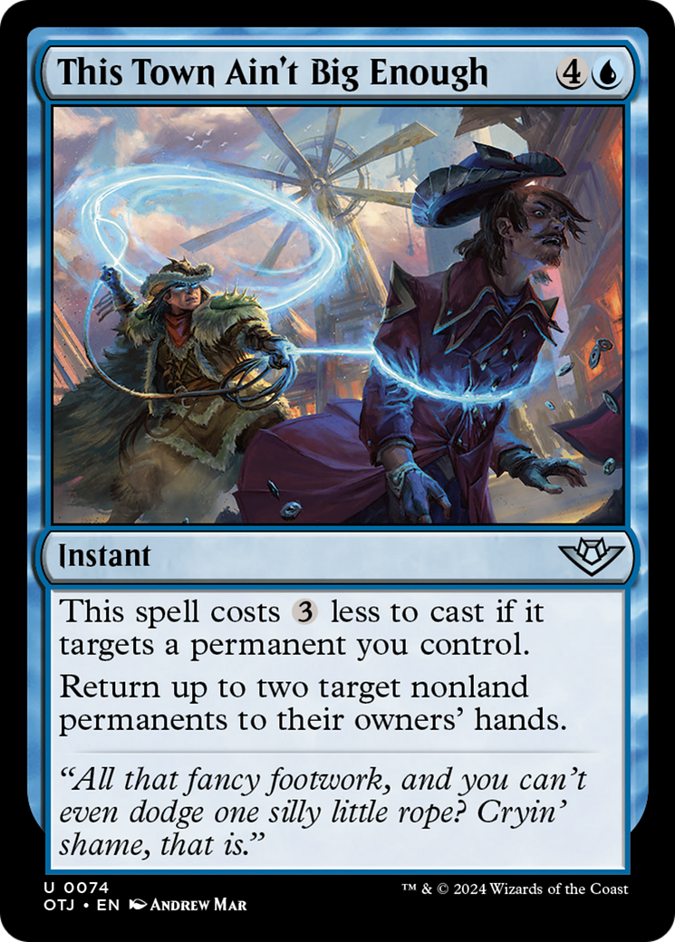 This Town Ain't Big Enough [Outlaws of Thunder Junction] - Magic: The Gathering - Card Brawlers | Quebec | Canada |