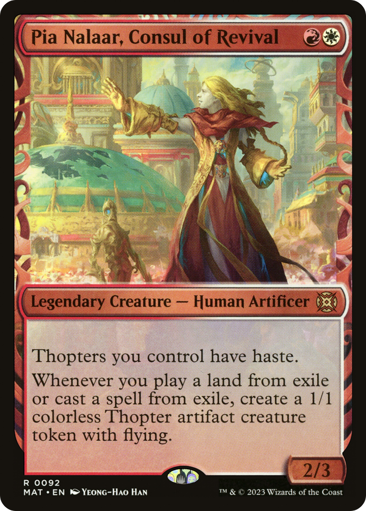 Pia Nalaar, Consul of Revival (Showcase) [March of the Machine: The Aftermath] - Magic: The Gathering - Card Brawlers | Quebec | Canada |