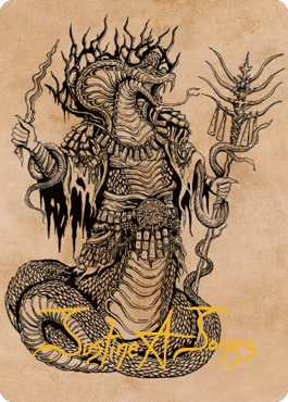 Sivriss, Nightmare Speaker Art Card (51) (Gold-Stamped Signature) [Commander Legends: Battle for Baldur's Gate Art Series] - Magic: The Gathering - Card Brawlers | Quebec | Canada |