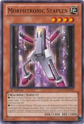 Morphtronic Staplen [EXVC-EN011] Common - Yu-Gi-Oh! - Card Brawlers | Quebec | Canada |