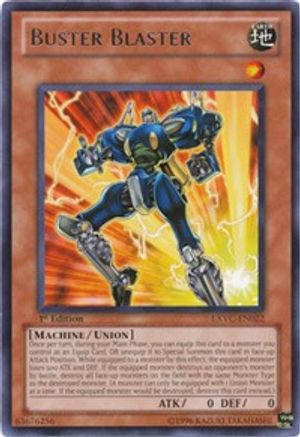 Buster Blaster [EXVC-EN022] Rare - Yu-Gi-Oh! - Card Brawlers | Quebec | Canada |