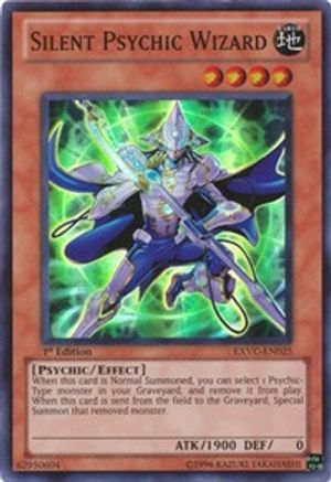 Silent Psychic Wizard [EXVC-EN025] Super Rare - Yu-Gi-Oh! - Card Brawlers | Quebec | Canada |