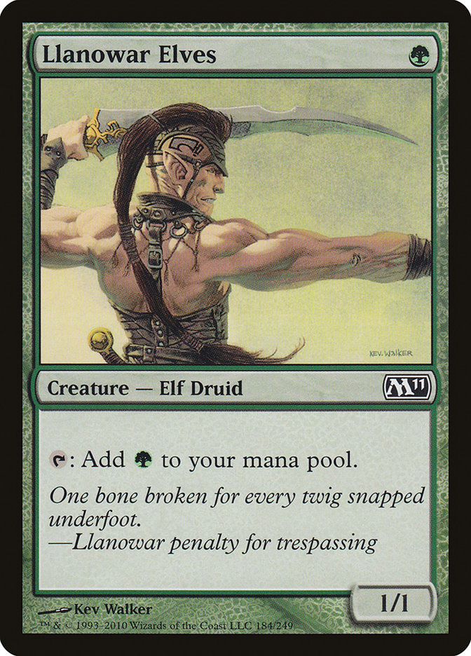 Llanowar Elves [Magic 2011] - Magic: The Gathering - Card Brawlers | Quebec | Canada |