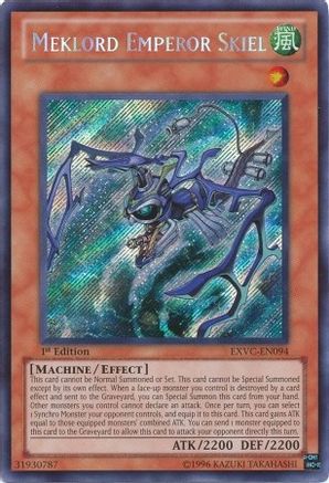 Meklord Emperor Skiel [EXVC-EN094] Secret Rare - Yu-Gi-Oh! - Card Brawlers | Quebec | Canada |