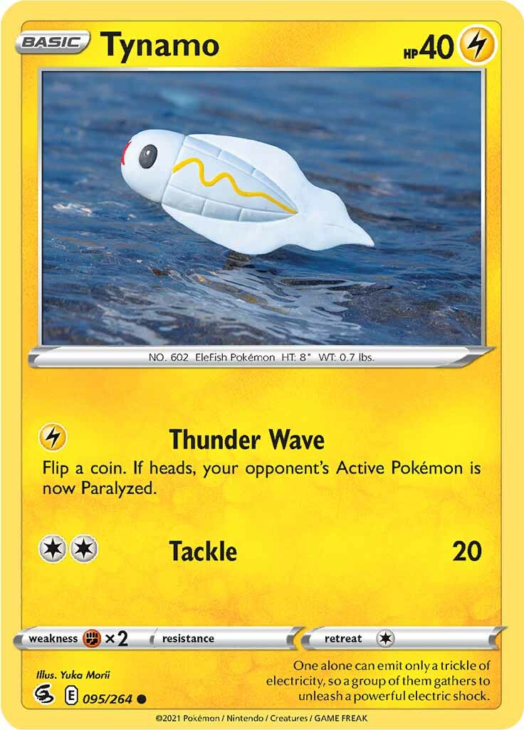 Tynamo (095/264) [Sword & Shield: Fusion Strike] - Pokémon - Card Brawlers | Quebec | Canada |