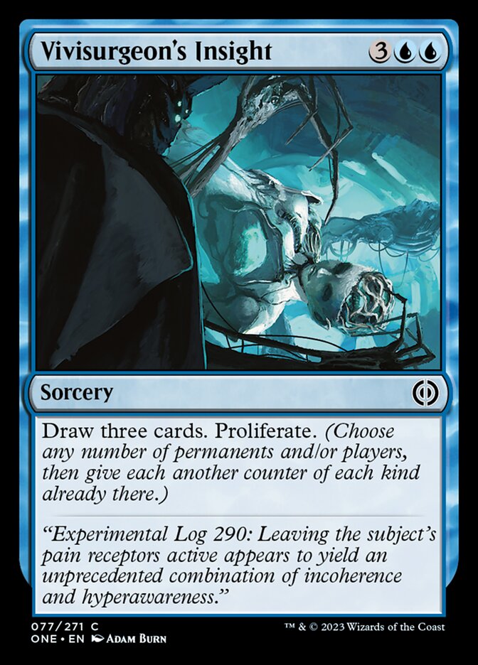 Vivisurgeon's Insight [Phyrexia: All Will Be One] - Magic: The Gathering - Card Brawlers | Quebec | Canada |
