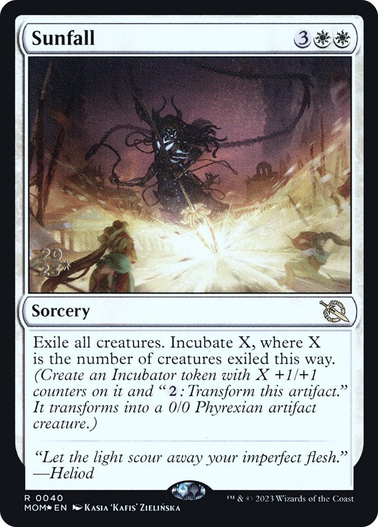 Sunfall [March of the Machine Prerelease Promos] - Magic: The Gathering - Card Brawlers | Quebec | Canada |