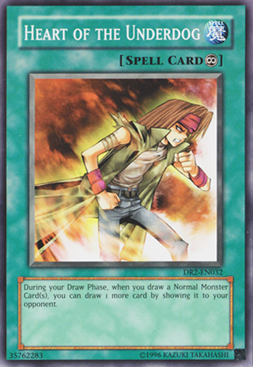 Heart of the Underdog [DR2-EN032] Common - Yu-Gi-Oh! - Card Brawlers | Quebec | Canada |