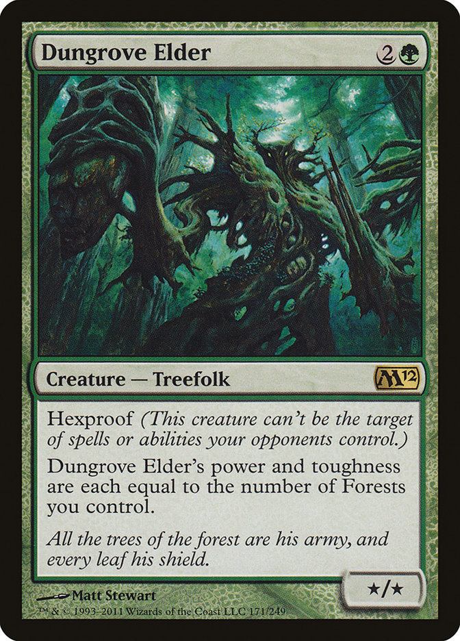 Dungrove Elder [Magic 2012] - Magic: The Gathering - Card Brawlers | Quebec | Canada |
