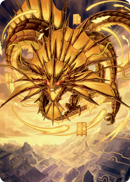Ao, the Dawn Sky 2 Art Card [Kamigawa: Neon Dynasty Art Series] - Magic: The Gathering - Card Brawlers | Quebec | Canada |