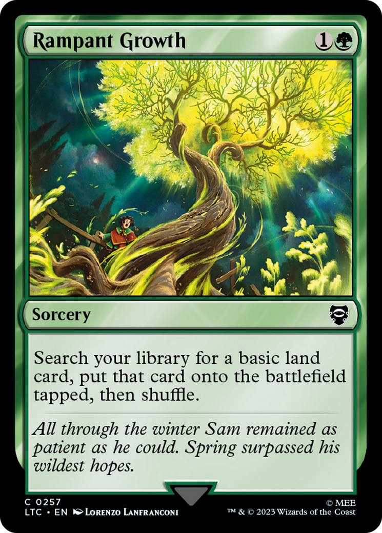 Rampant Growth [The Lord of the Rings: Tales of Middle-Earth Commander] - Magic: The Gathering - Card Brawlers | Quebec | Canada |