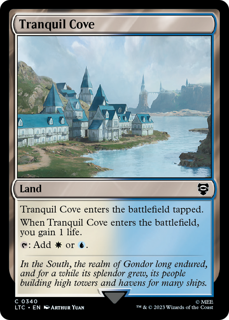 Tranquil Cove [The Lord of the Rings: Tales of Middle-Earth Commander] - Magic: The Gathering - Card Brawlers | Quebec | Canada |