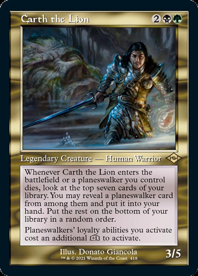 Carth the Lion (Retro) [Modern Horizons 2] - Magic: The Gathering - Card Brawlers | Quebec | Canada |