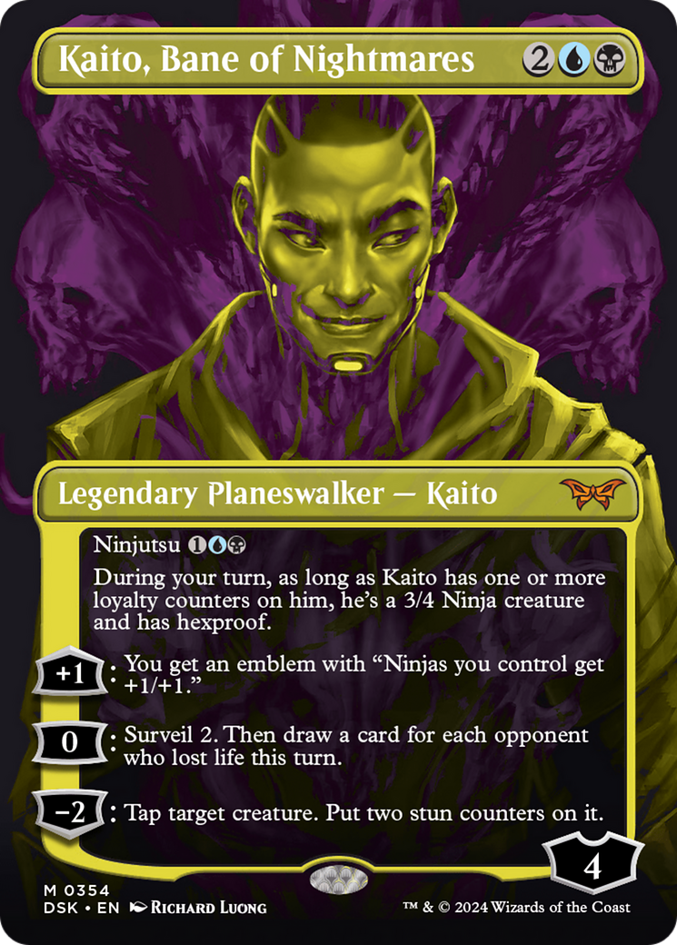 Kaito, Bane of Nightmares (Showcase) [Duskmourn: House of Horror] - Magic: The Gathering - Card Brawlers | Quebec | Canada |