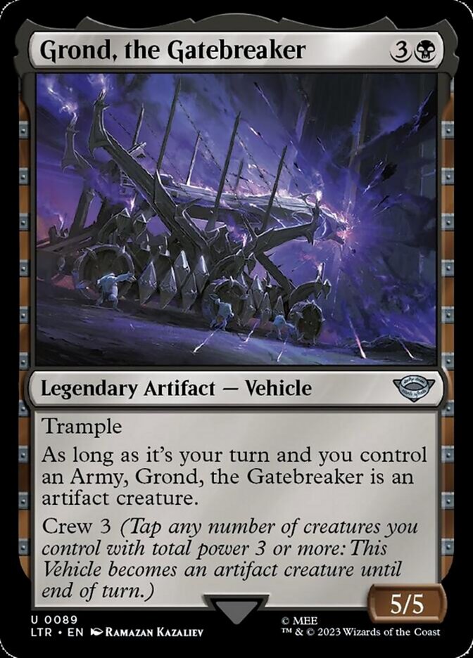 Grond, the Gatebreaker [The Lord of the Rings: Tales of Middle-Earth] - Magic: The Gathering - Card Brawlers | Quebec | Canada |