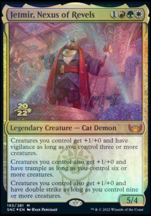 Jetmir, Nexus of Revels [Streets of New Capenna Prerelease Promos] - Magic: The Gathering - Card Brawlers | Quebec | Canada |