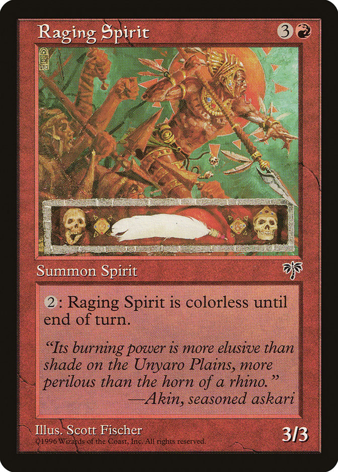 Raging Spirit [Mirage] - Magic: The Gathering - Card Brawlers | Quebec | Canada |