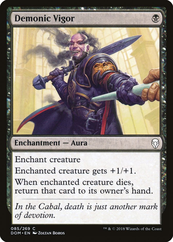Demonic Vigor [Dominaria] - Magic: The Gathering - Card Brawlers | Quebec | Canada |