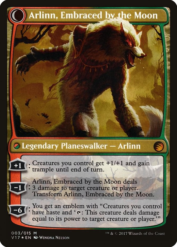 Arlinn Kord // Arlinn, Embraced by the Moon [From the Vault: Transform] - Magic: The Gathering - Card Brawlers | Quebec | Canada |