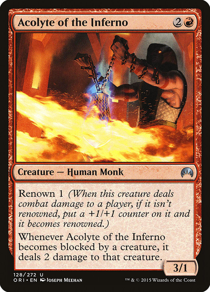 Acolyte of the Inferno [Magic Origins] - Magic: The Gathering - Card Brawlers | Quebec | Canada |