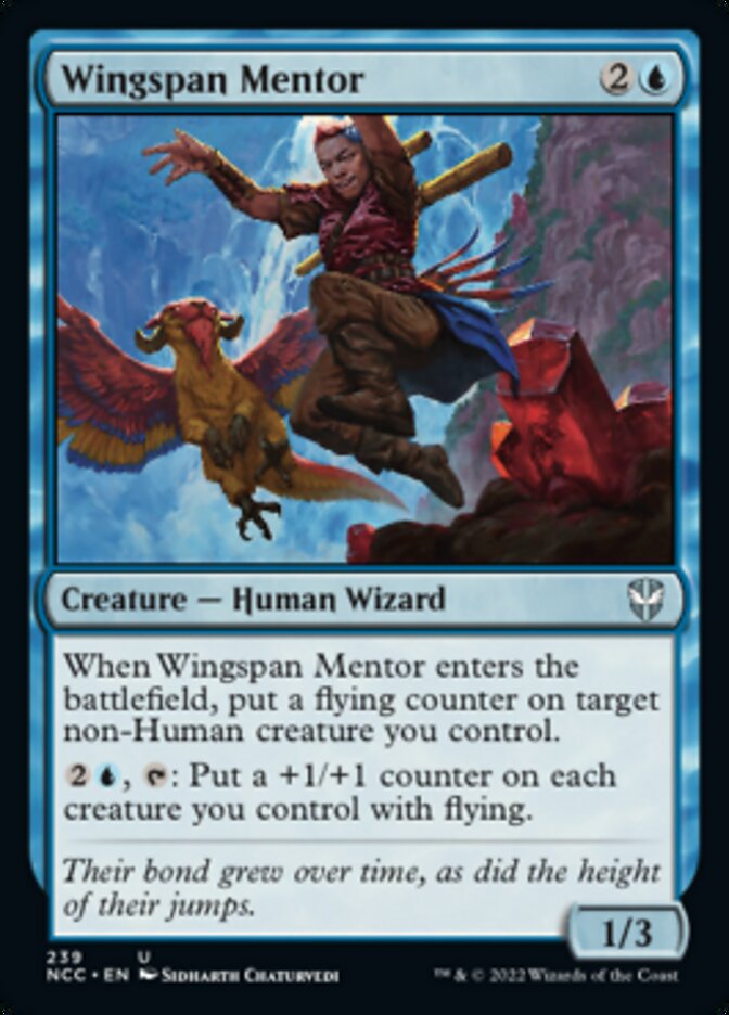Wingspan Mentor [Streets of New Capenna Commander] - Magic: The Gathering - Card Brawlers | Quebec | Canada |