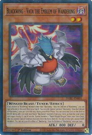 Blackwing - Vata the Emblem of Wandering [DABL-EN001] Super Rare - Yu-Gi-Oh! - Card Brawlers | Quebec | Canada |